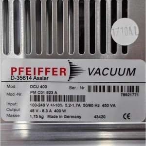 Contrôleur dédié Pfeiffer DCU 400, 16 entrées/sorties, mémoire flash, système sous vide 240 V, acier duplex 2205 - Product Image 4