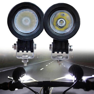 Faro da Lavoro LED 10W 2 Pollici per <span class=keywords><strong>Auto</strong></span> 4WD 4X4, Faro Rotondo Mini per Moto, Camion, Pickup, SUV, ATV, Luce Fendinebbia IP67 - Product Image 1