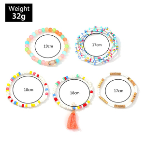 Bracelet en <span class=keywords><strong>pierre</strong></span> naturelle multicouche de mode de Offre Spéciale bracelet en perles colorées <span class=keywords><strong>miyuki</strong></span> - Product Image 6