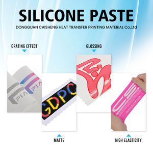 Silicone de haute qualité, écologique, 99 %, pour la sérigraphie sur vêtements, <span class=keywords><strong>chaussettes</strong></span>, avec effet 3D et douceur - Product Image 4