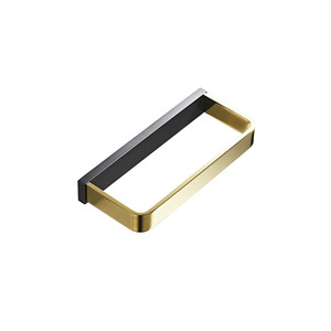Porte-serviettes mural Go Far en cuivre noir et or, ensemble d'étagères pour salle de bain, rangement et organisation, capacité de charge de 5 kg - Product Image 5