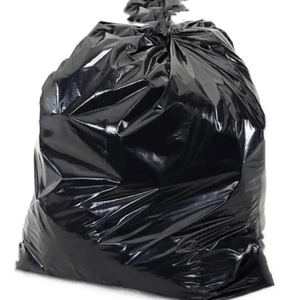 Factory Wholesale Industrial <b>Plastic</b> 50 55 Gallon Heavy Duty Garbage Bag Black Trash Bags Can Liner - Product Image 2