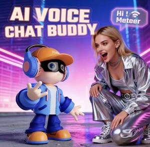 Robot Articolato Programmabile Janz per Animali Domestici con Controllo Vocale tramite App, Musica, Luci LED - Giocattolo da Scrivania per Bambini, Regalo di Compleanno - Product Image 3