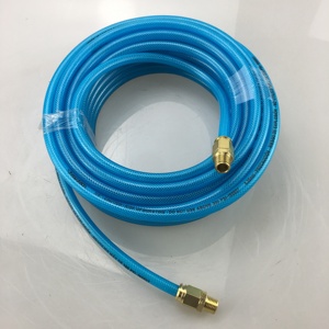 Tuyau de compresseur d'air durable 1/4 "X25FT polyuréthane renforcé (PU) avec raccords 1/4 NPT pour outils pneumatiques - Product Image 6