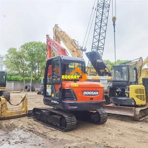 Mini-excavatrice Doosan DX60-9S d'occasion, 6 tonnes, moteur Yanmar, faible consommation de carburant - Product Image 4