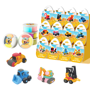 Kits d'argile à séchage à l'air pour enfants de 3 ans et plus, modelage sûr pour les enfants avec guides, cadeau créatif d'anniversaire et de fêtes pour garçons et filles - Product Image 1