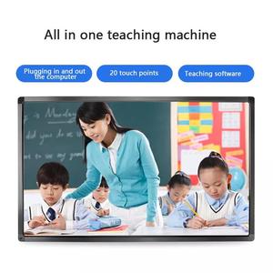98 inch 4K FHD IR Android tương Tác Hội Đồng Quản Trị treo tường Media Player màn hình cảm ứng 350 nits IP65 đánh giá cho kỹ thuật số biển - Product Image 2