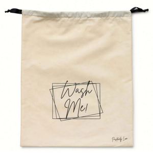 Custom <b>Large</b> Black Cotton Drawstring Bag Luxury Handbags Leather Products Shoe Cover Dust Cover Dress for Shoes Clothes Hats - Product Image 5