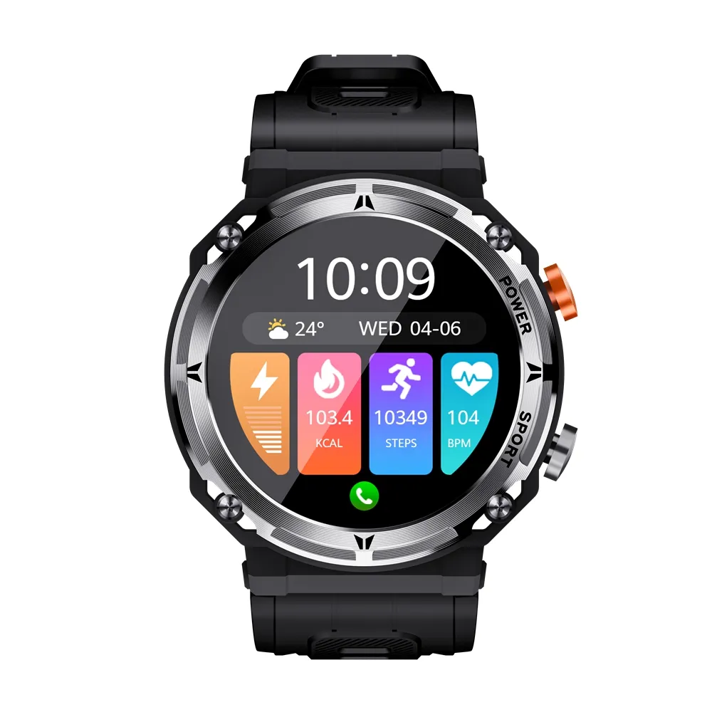 SKMEI C21 PRO 2023 best quality 410mah BT calling 1ATM waterproof smartwatch men outdoor sport smart watch with apps for men