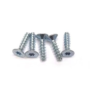 Vis à tête plate en acier inoxydable sur mesure M6, marquées CE, pour la fabrication de tôles, service OEM - Product Image 1