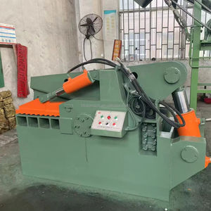 Máquina de Corte Hidráulica de Acero Inoxidable Tipo <span class=keywords><strong>Cocodrilo</strong></span>, Modelo Q43-200, 200T de Fuerza Máxima, para Chatarra, Residuos de Acero, Placas de Aluminio - Product Image 1