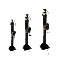 Mât télescopique carré manuel 5m 7m 10m avec treuil anti-torsion pour antenne, caméra CCTV et éclairage d'urgence