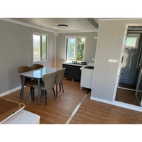 Maison conteneur extensible à double aile, bâtiment modulaire entièrement préfabriqué pour complexe hôtelier, unité de logement résidentiel à court terme