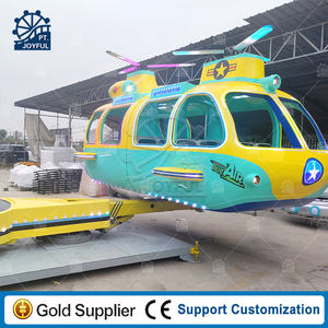 Gran Helicóptero Airbus de Exterior para Niños, Atracciones de Carnaval, Emocionante Equipo de Parque de Diversiones para Entretenimiento - Product Image 4