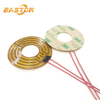 Film électrique personnalisé en aluminium polyimide 5v 9v 12v 24v 220v, kapton chauffant flexible pour imprimante 3d