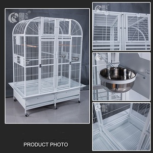 GC36432ED - Très populaire sur le marché américain, couleur veine noire et veine blanche pour <span class=keywords><strong>cage</strong></span> à perroquet grande/très grande/immense - Product Image 4