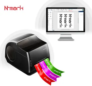 N-mark Digital Ribbon Printer Digital Satin Ribbon Printing Machine Hot Stamping Foil Printer