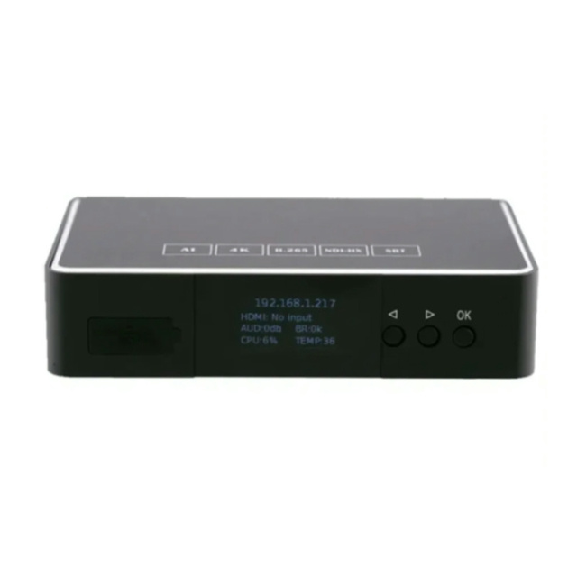 Chipboard Link Pi ENC1-V3 Encoder NDI Decoder 4K 1080P SRT RTSP/RTMP/HTTP/HLS 8GB EMmc Broadcast NDI Decoding Multi-Protocol