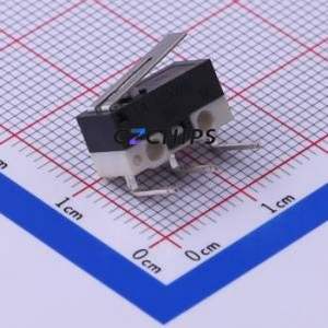 DM1-117D-1 Limit Switch Through hole Component (THT) Switch Single Pole Double Throw 12.7mm 5.7mm 6.6mm - Product Image 1