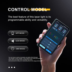 3W <span class=keywords><strong>Laser</strong></span>-Lichtshow Strahl-Laserlicht für Nachtclub Konzert DJ App-Steuerung Animations-Laserlicht für DJ Disco Hochzeit - Product Image 3