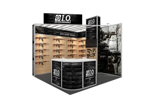 Kệ Trưng Bày Triển Lãm Thương Mại Dễ Lắp Đặt 10X10 Có Chốt - Product Image 2