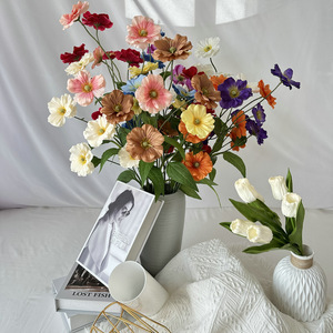 Arreglo de Flores Artificiales de Mariposa de la Selva, Flores de Seda para Decoración de Bodas y Hogar, 120 cm - Product Image 3