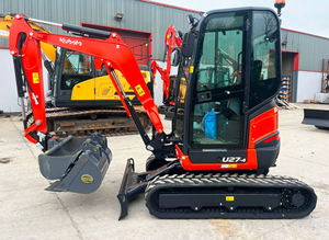 Kubota รถขุด U27-4ขนาดเล็ก2T แบรนด์แท้ของญี่ปุ่น Kubota รถขุด2.7Ton U25 U20 U30 U27ที่ได้รับการรับรองจาก CE - Product Image 2