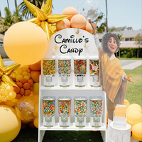 Nuevo Diseño Personalizado de Artículos para Bodas, Arco Decorativo, Barra de Aperitivos, Pared de Dulces, Decoraciones para Fiestas de Cumpleaños