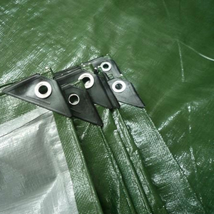Bâche en PE MILLION Pe 200g, bâche en plastique verte 3m*6m, matériau en PE - Product Image 1