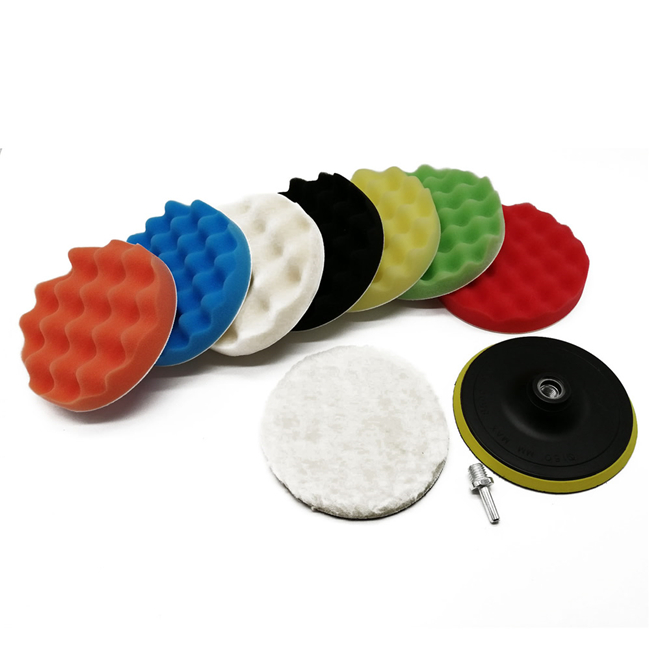 S-9 Полировочная губка тормозных колодок 5 дюймов металлорежущая резко для Pad для машины, полироль для автомобиля, 125 мм полировальные накладки