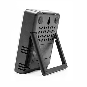Relógio Digital de Parede/Mesa LCD Personalizado com Logo, Medidor de Temperatura e Umidade, Termômetro Higrômetro com Luz de Fundo e Relógio - Product Image 5