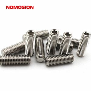 304 M3 M4 M5 <strong>M6</strong> M8 M10 M12 M14 M16 DIN913 Allen Head Hex Hexagon Socket Flat Point End <strong>Grub</strong> Bolt Set <strong>Screw</strong> - Product Image 2