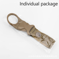 Support de bouteille d'eau portable pour extérieur avec boucle de ceinture en polyester, idéal pour l'escalade, la randonnée, le camping, les voyages, accessoires promotionnels