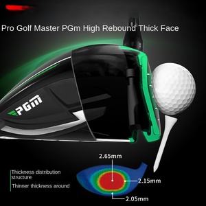 Juego <span class=keywords><strong>de</strong></span> palos <span class=keywords><strong>de</strong></span> <span class=keywords><strong>golf</strong></span> PGM NSR 3.ª generación MTG033 para hombre, ajustables, flex R, aleación <span class=keywords><strong>de</strong></span> titanio, alto rebote - Product Image 3