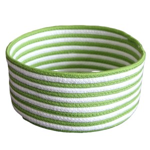 Handmade Cotton Rope Woven <b>Storage</b> <b>Basket</b> Round <b>Large</b> Size <b>For</b> Snacks Keys Cosmetics Organizing Bedroom Living Room - Product Image 5