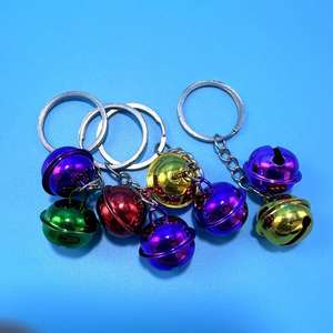 Campanas y Colgantes Metálicos Coloridos, Llaveros de Campana de Aleación de Zinc, Suministro para Tiendas de un Dólar - Product Image 2