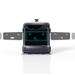 Robot de <span class=keywords><strong>Limpieza</strong></span> Comercial Ounitech Q3-G, Fregado y Trapeado, Controlado <span class=keywords><strong>por</strong></span> Aplicación, Carga Automática, Función Cross Lift - Product Image 2