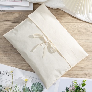 Chất lượng cao Muslin <span class=keywords><strong>Pouch</strong></span> phong bì phong cách có thể tái chế Bụi Túi bông vải vải bao bì <span class=keywords><strong>Pouch</strong></span> Túi Quà Tặng với logo - Product Image 3