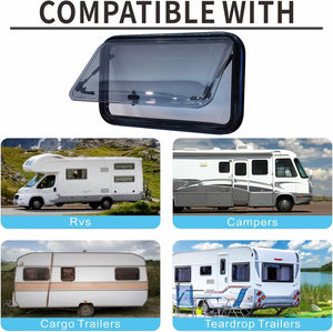 <span class=keywords><strong>Prix</strong></span> d'usine en stock fenêtres coulissantes pliantes en aluminium RV <span class=keywords><strong>caravane</strong></span> Motohome 700*400mm remorque en stock - Product Image 2