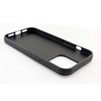 Vente en gros sur mesure Hybrid Groove Blank TPU PC sublimation Phone Case pour i14promax Smooth edge groove case pour i4promax