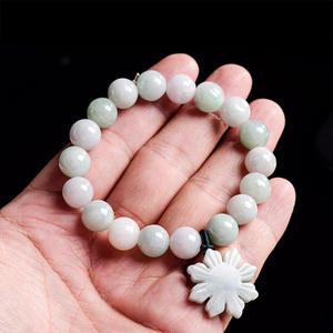 หยกเจไดต์ธรรมชาติ กำไลข้อมือหยก แฟชั่นเรียบง่าย UNISEX ของขวัญพร้อมใบรับรองการประเมินราคา SL91 - Product Image 3