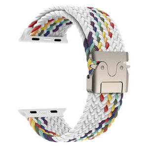 Bracelet de montre sport en nylon léger et doux pour la peau, matériau premium CM, pour <span class=keywords><strong>Apple</strong></span> <span class=keywords><strong>Watch</strong></span> 49 <span class=keywords><strong>mm</strong></span>, 46 <span class=keywords><strong>mm</strong></span>, 45 <span class=keywords><strong>mm</strong></span>, 44 <span class=keywords><strong>mm</strong></span>, 41 <span class=keywords><strong>mm</strong></span>, 40 <span class=keywords><strong>mm</strong></span> - Product Image 1