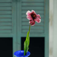 Tulipe Artificielle Hydratante au Toucher Réaliste en PU, Fleur Réaliste à Tige Souple et Flexible pour Décoration Maison, Hôtel, Mariage