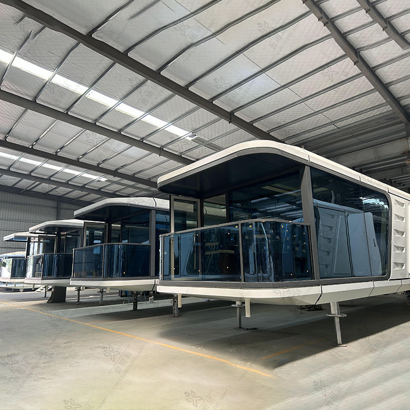 K70 Space Capsule Modular Cabin Featuring