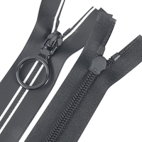 OCO personnalisé 5 # fermeture à glissière étanche PU/TPU/PVC fermeture à glissière à extrémité ouverte hydrofuge pour accessoires vestimentaires