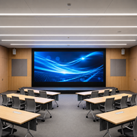 Écran LED intérieur HD P1.25 résistant aux vibrations, sans chute de lampe, écran LED GOB pour salle de conférence, salle de réunion