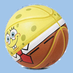 Pallacanestro overprinting in pelle igroscopica personalizzata di alta qualità per l'allenamento di bambini e adulti cute <span class=keywords><strong>SpongeBob</strong></span> - Product Image 2