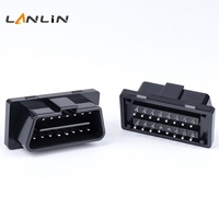 Mini Carcasa OBD2 J1962M para Herramienta de Diagnóstico Bluetooth ELM327 OBD2