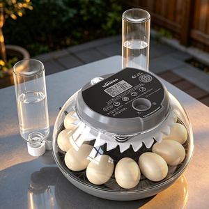 Incubateur d'<span class=keywords><strong>œufs</strong></span> électrique <span class=keywords><strong>automatique</strong></span> Wonegg Farms Nurture Right à <span class=keywords><strong>12</strong></span> voix pour l'éclosion des poussins avec vue à 360 degrés - Product Image 3