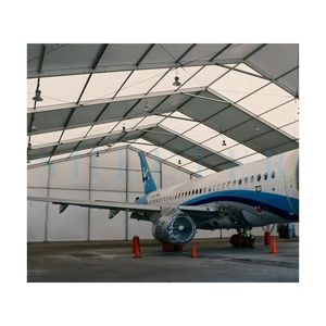 Tente de cintre d'avion en PVC, cadre en aluminium, Portable, en tissu - Product Image 1